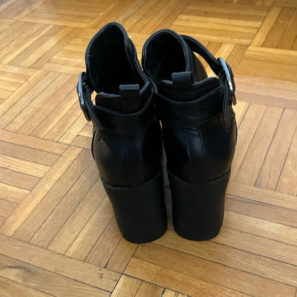 Black Chunky Booties - Picture 4 of 5